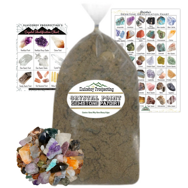 "Crystal Point" Gemstone Paydirt | 7lb