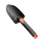 Box of 12 Plastic Hand Shovels | 11" BLACK