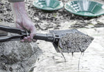 Steel Tri Fold Shovel with Carrying Case