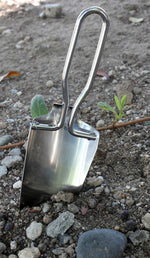 Mini Stainless Steel Folding Trowel | With Pouch