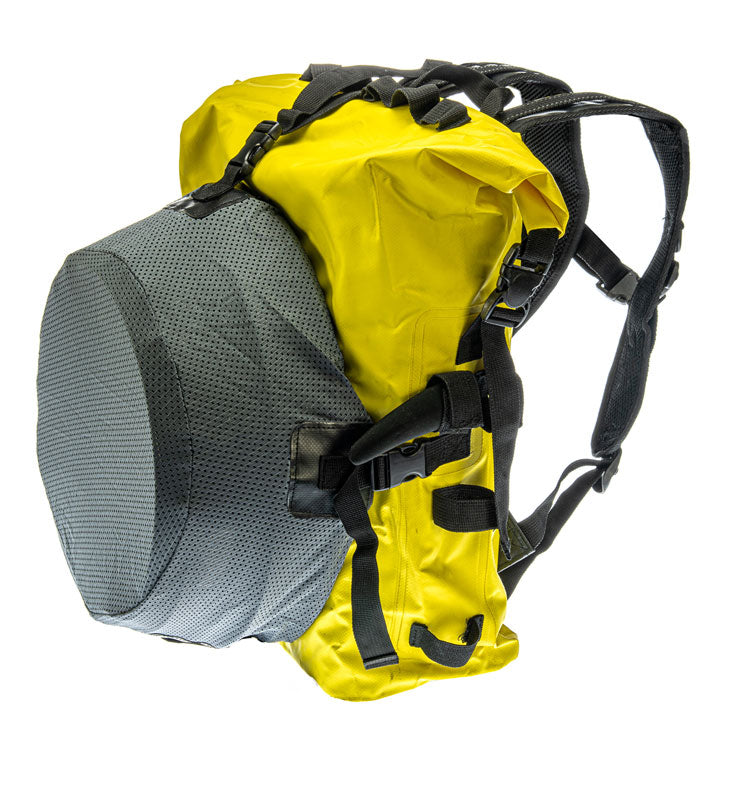 Waterproof backpack with mass kit 24-karat gold plated brass