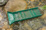 30" Light Weight Green Sluice Box With Shoulder Strap