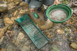 30" Light Weight Green Sluice Box With Shoulder Strap