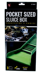 Pocket Sized Sluice Box | Hard Rubber Stream Sluice
