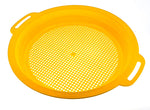 Box of 24 Sand Sieves | Plastic Sand Sifting Pans in Mesh