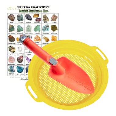 Sieve & Shovel + FREE Gem Chart