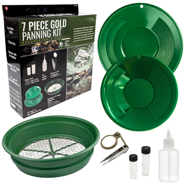 7 Piece Gold Panning Kit | In Box