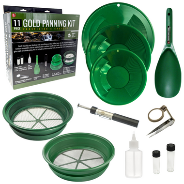 11 Piece Gold Panning Kit | In Box