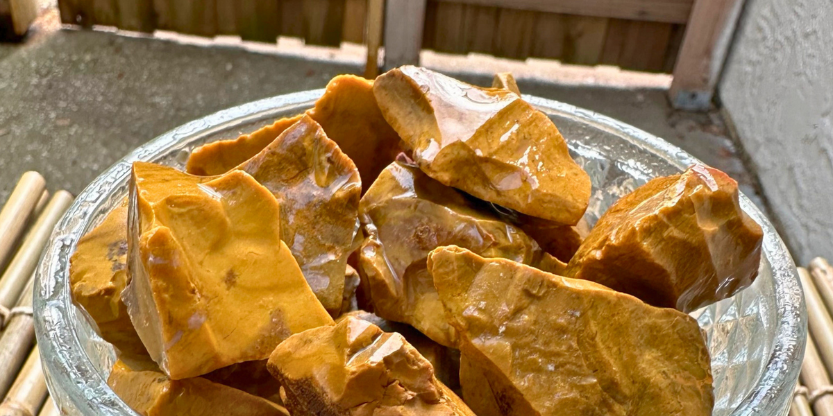 Yellow Jasper – Sluiceboy Prospecting LLC