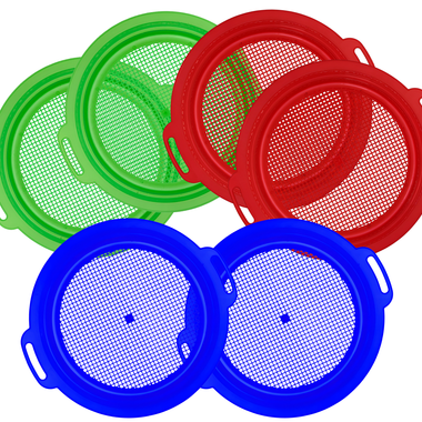 Pack of (6) Sand Sieves/Classifiers