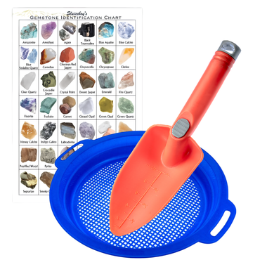 Sieve & Shovel + FREE Gem Chart
