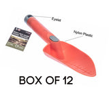 Box of 12 Plastic Hand Shovels | 11" ORANGE