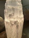 Selenite Lamp with Cord & Bulb | 8" 10" or 12"