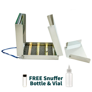 Folding Sluice Box | Extended 50" | Folded 15" w Miners Moss & Carpets