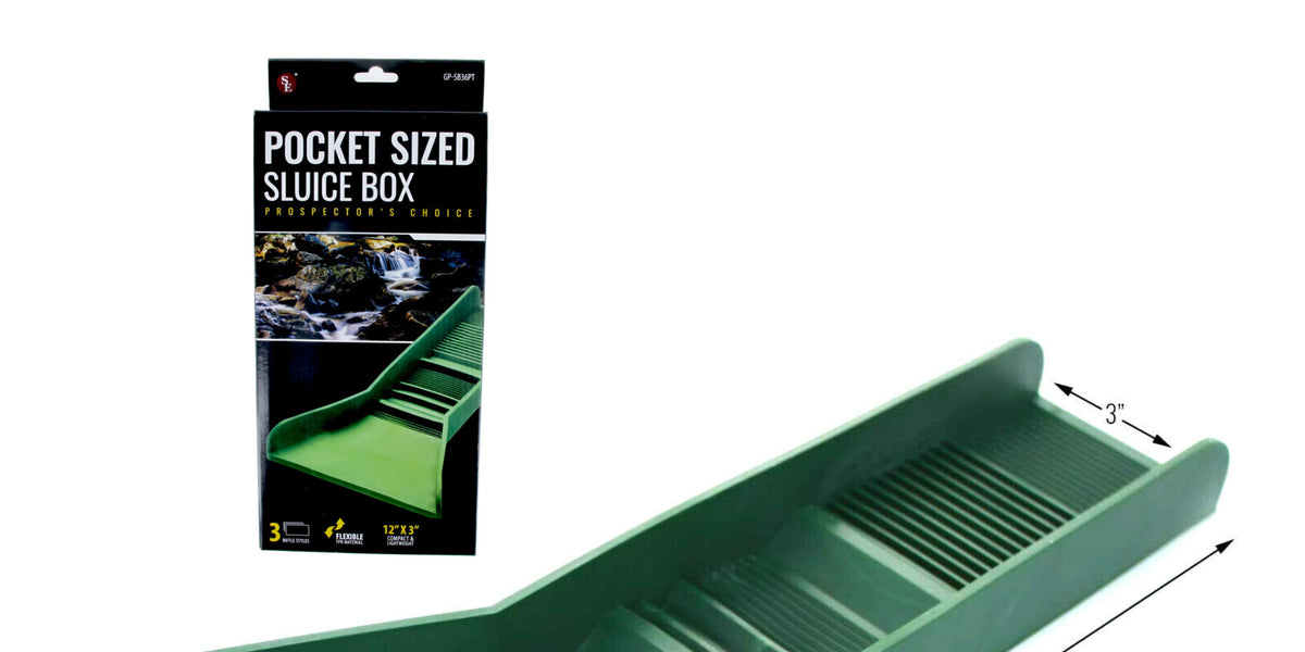 Pocket Sized Sluice Box | Hard Rubber Stream Sluice – Sluiceboy ...