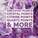 "Crystal Point" Gemstone Paydirt | 7lb