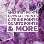 2 PACK SPECIAL | "Crystal Point" Gemstone Paydirt | 7lb