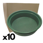 Box of 10 Plastic-Mesh Classifier Screens| 1/4" Mesh | WHOLESALE PRICING